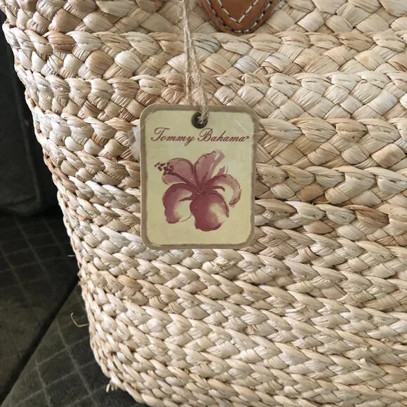 Tommy Bahama Maize Tote Bag NWT - Picture 4 of 12